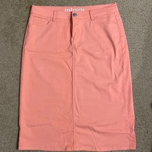 Inherit Remi skirt in Coral size 13/14